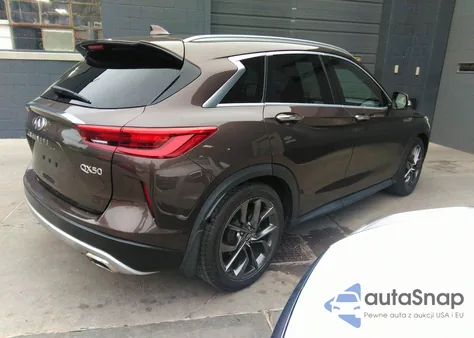2019 Infiniti Qx50 Essential z USA, uszkodzony, nr VIN 3PCAJ5M37KF104802